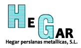 Hegar Persianas Metálicas logo