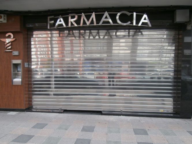 Ciega acero inoxidable